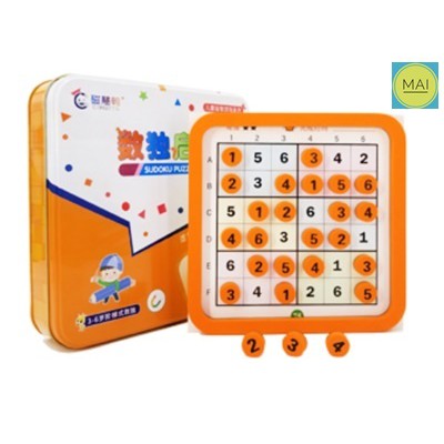 sudoku-puzzle-ซูโดกุ-เกมปริศนาตัวเลข-เกมคณิตศาตร์-สื่อปฐมวัย-สื่อการเรียน-สื่อการสอน