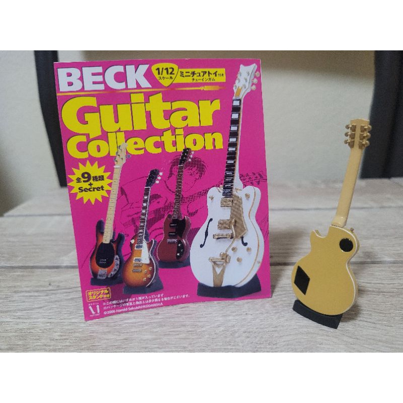 beck-guitar-collection-กีต้าร์โมเดลมินิ-1-12-งานแท้-jp