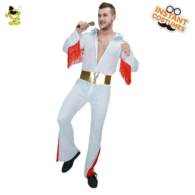 ภาพหน้าปกสินค้าชุดเอลวิส เพรสลีย์ Elvis Presley ชุดเอลวิสผู้ใหญ่ cp64.4 จากร้าน sexylunla บน Shopee