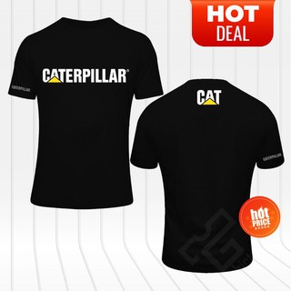 เสื้อยืดวินเทจ - เสื้อยืดผ้าฝ้ายหนอนผีเสื้อโลโก้CATแขนสั้น