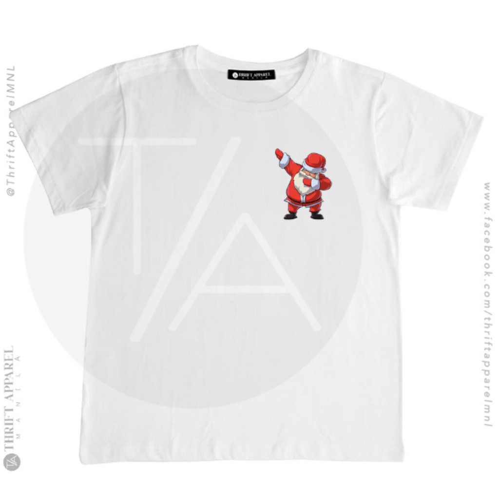 เสื้อยืด-santa-dub-thrift-apparel-t-shirt