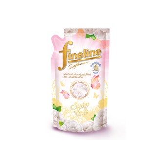 ไฟน์ไลน์ปรับผ้านุ่มแฮปปี้เนส 450 ถุง ขาว:ขาว  Fineline Happiness Fabric Softener Baby Care White 450ml.