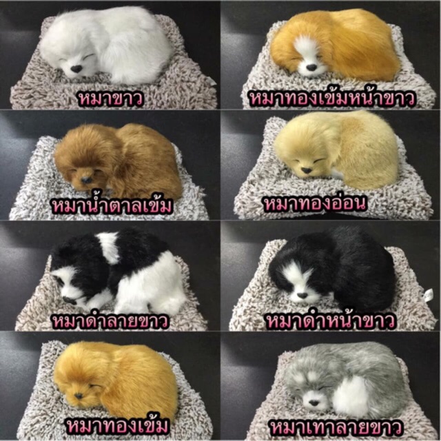 ลดราคา-ตุ๊กตาดับกลิ่นในรถยนต์-น้องหมา-น้องแมว-น่ารักมาก