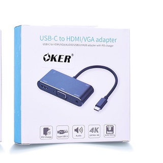 สาย Usb Type C to Hdmiสายแปลง VGA HDMI