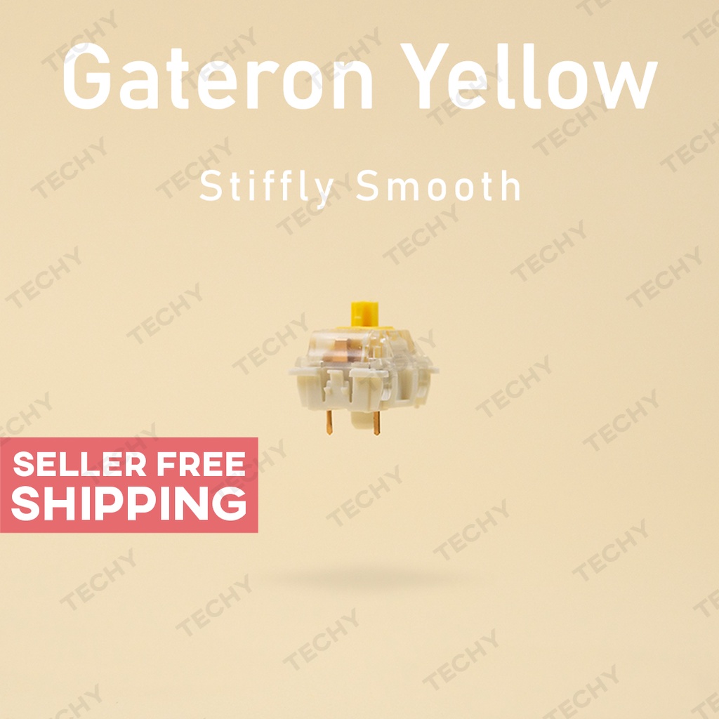 Gateron Yellow SMD Mechanical Switch สําหรับคีย์บอร์ดเกมมิ่งแบบกลไก ...
