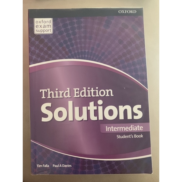 solutions-intermediate-student-s-book-มือ-2-สภาพดี