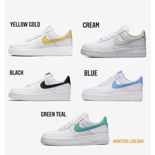 ภาพหน้าปกสินค้าพร้อมส่ง Nike airforce 1 สี black / gold / crame / blue / mint ที่เกี่ยวข้อง