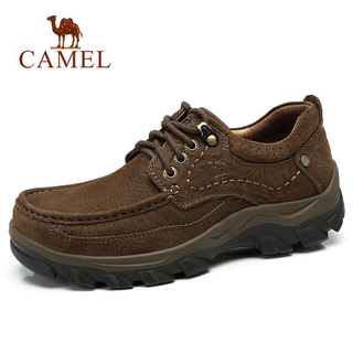 CAMEL รองเท้าลำลอง ชนิดหนัง สำหรับผู้ชาย กลางแจ้ง เดินป่า