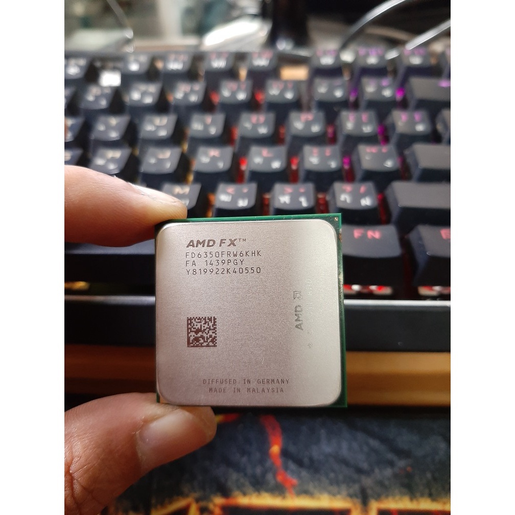 AMD FX-6350 6 Core CPU 3,9 GHz (Turbo Boost: 4,2 GHZ), Heat Sink Fan