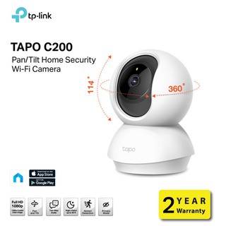 TP-Link Tapo C200 (กล้อง IP Camera)  กล้องวงจรปิด 2 ล้านพิกเซล รับประกันศูนย์ในไทย 2 ปี