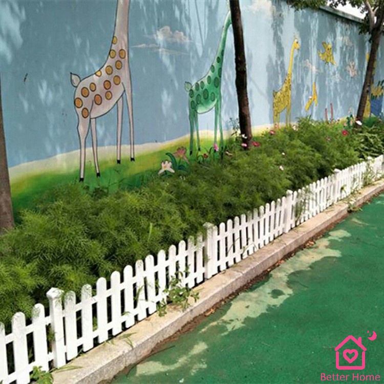 รั้วรั้วพลาสติก-รั้วพลาสติกแต่งสวน-สีขาว-รั้วสวน-รั้วสวนผัก-plastic-picket-fence