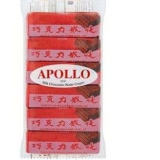 Apollo เวเฟอร์กรอบเคลือบช็อกโกแลต🍫ช็อกแดงในตำนาน