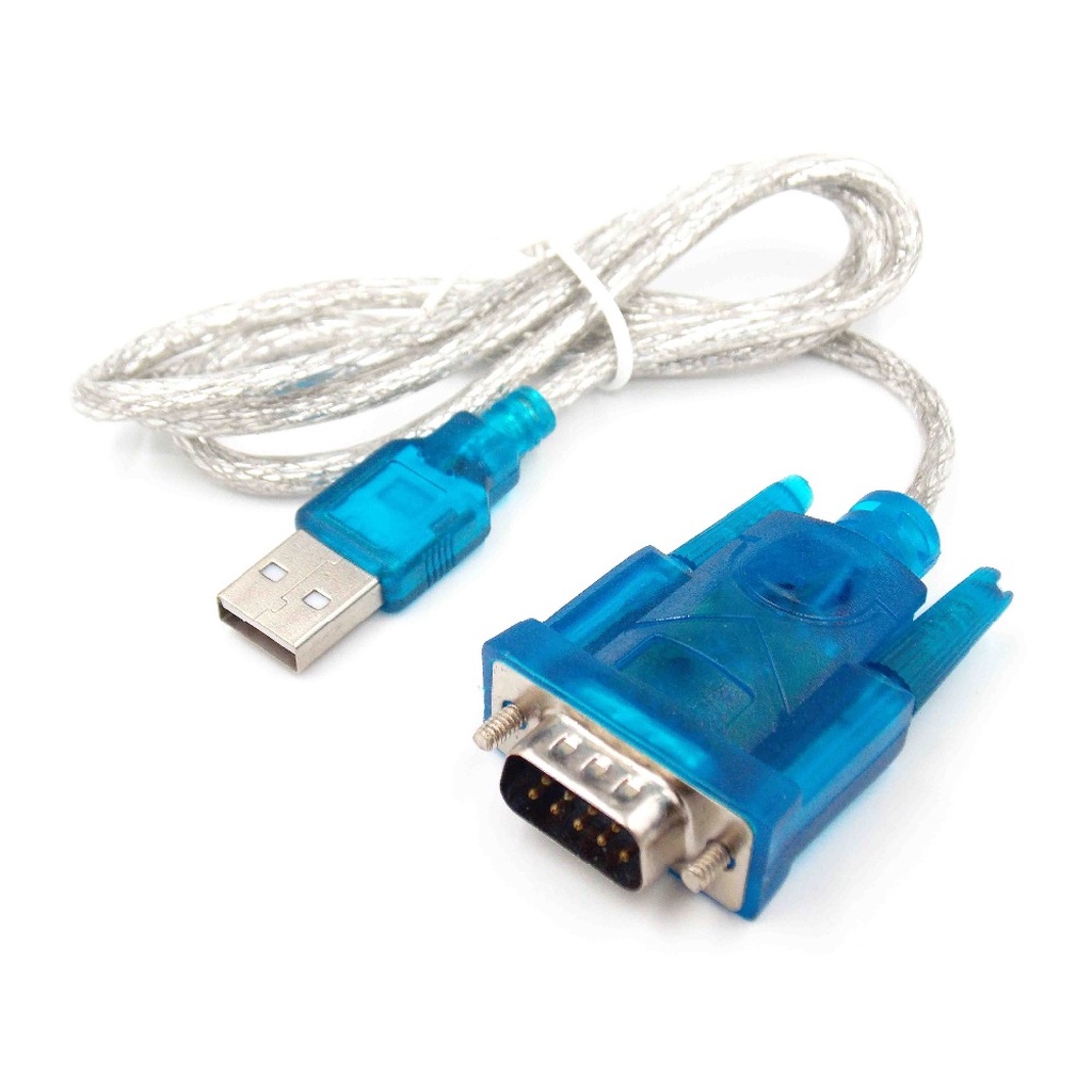 ภาพหน้าปกสินค้าสายแปลง USB เป็น RS232 to serial port USB to RS232 HL-340 จากร้าน thanabadeebulunseechart บน Shopee