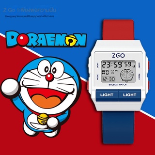 Zhangzhang ____ Sharp Chunghwa	Zhengang Doraemon Joint นาฬิกาข้อมืออิเล็กทรอนิกส์ กันน้ํา ทรงสี่เหลี่ยม ขนาดเล็ก คุณภาพสูง สําหรับผู้ชาย และผู้หญิง นักเรียน