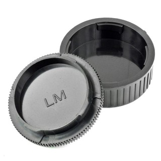 ภาพขนาดย่อของภาพหน้าปกสินค้าLeica M LM Rear Lens Cap ฝาปิดท้ายเลนส์ + Body Cap ฝาปิดหน้ากล้อง จากร้าน sskauto บน Shopee ภาพที่ 2