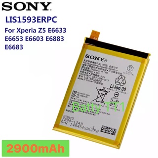 แบตเตอรี่ แท้ Sony Xperia Z5 LIS1593ERPC 2900mAh ประกัน 3 เดือน