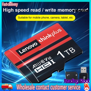 สินค้า CRX2_Lenovo Memory Card 512GB 1TB Waterproof U3 High Speed TF/Micro-SD Storage Card for Phone
