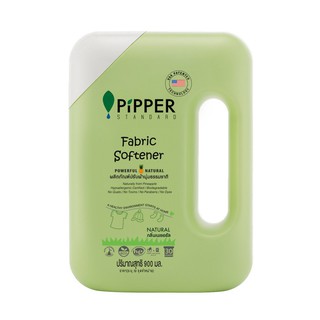 Fabric Softener Natural 900ml PIPPER ปรับผ้านุ่ม กลิ่นเนเชอรัล 900 มล. PIPPER น้ำยาปรับผ้านุ่ม อุปกรณ์และผลิตภัณฑ์ซักรีด