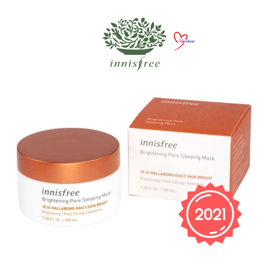 Innisfree Brightening Pore Sleeping Mask 20 มล. / 100 มล. Shopee Thailand