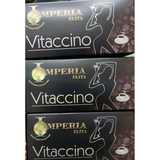 ภาพหน้าปกสินค้ากาแฟดำ Vitaccino Coffee(1กล่อง15ซอง) ซึ่งคุณอาจชอบราคาและรีวิวของสินค้านี้