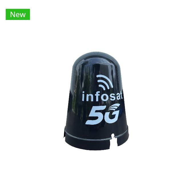 ภาพหน้าปกสินค้า(INFOSAT)หมวกจานดาวเทียม หมวกครอบ LNB-5G C-Band (เหมาะกับจาน150-185CM.) จากร้าน timesattcom.ubon บน Shopee