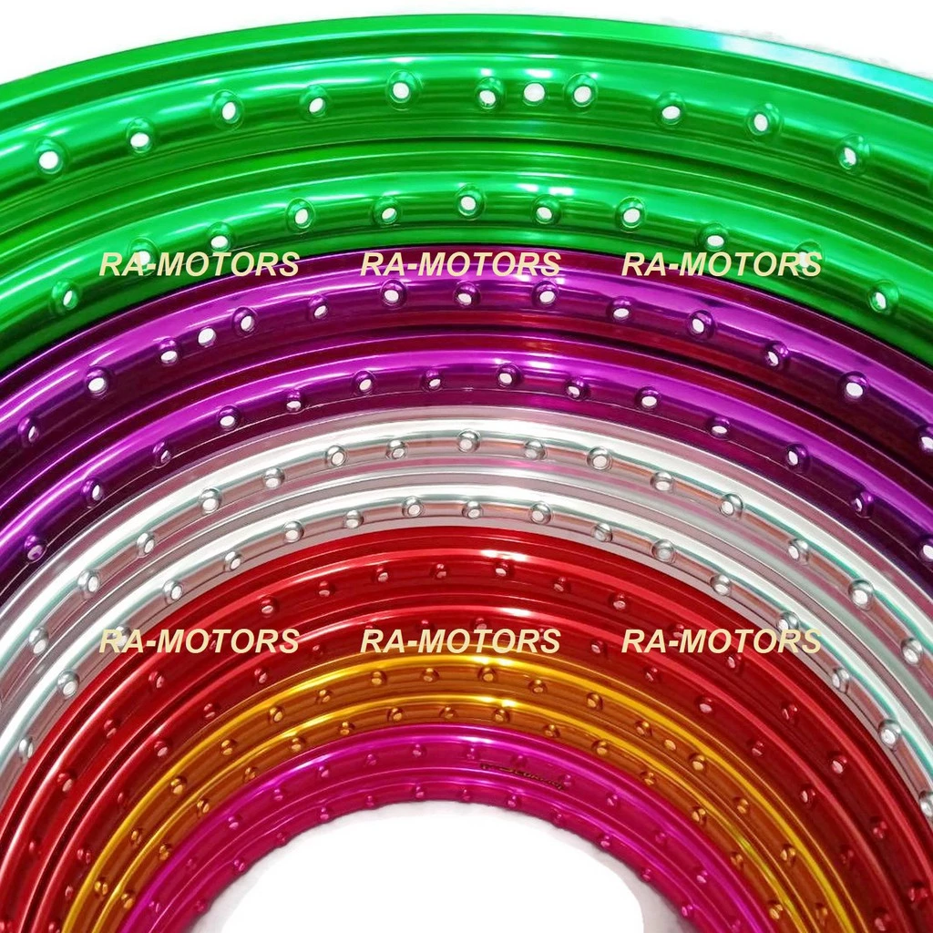 วงล้อขอบ17 สีดำ สำหรับมอเตอร์ไซค์ Honda Wave พร้อมติดตั้ง รูปที่ 2