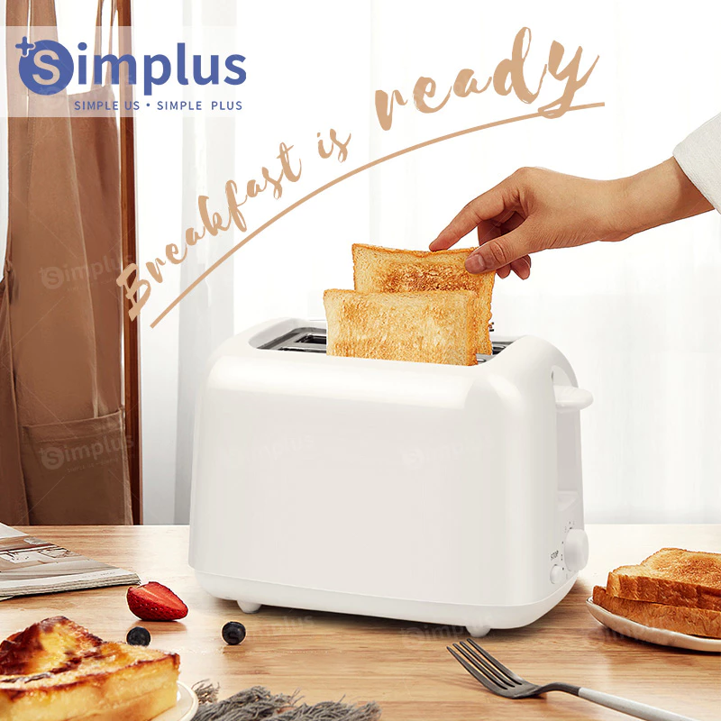 1. Simplus Toaster เครื่องปิ้งขนมปังแบบ2ช่อง DSLU001