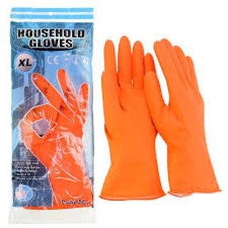 ถุงมือช่างปูนถุงมือยางถุงมือช่างกันปูนกัดถุงมือสีส้มถุงมือยางสีส้มถุงมือพลาสติกถุงมืออเนกประสงค์