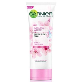 Garnier sakura white การ์นิเย่ ซากุระไวท์ โฟม 100 มล. 0 กก.