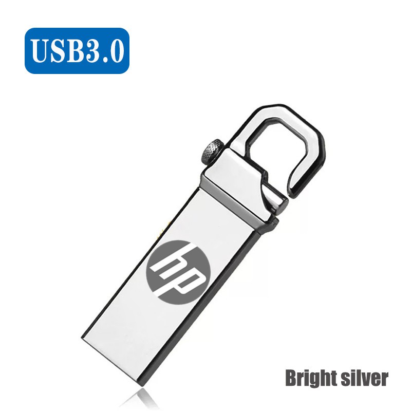 ภาพสินค้าแฟลชไดรฟ์ USB 3.0 HP 2tb128gb 64GB 32GB 16GB 8GB ความเร็วสูง กันน้ํา จากร้าน beiledee.th บน Shopee ภาพที่ 5