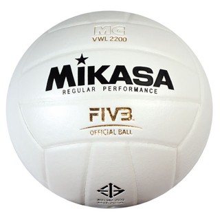 ภาพขนาดย่อของภาพหน้าปกสินค้าMIKASA มิกาซ่า วอลเลย์บอลหนัง Volleyball PU VWL2200 5 (750) แถมฟรี ตาข่ายใส่ลูกฟุตบอล +เข็มสูบลม จากร้าน landcosport บน Shopee