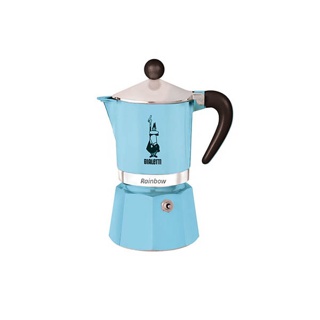 โปรโมชั่น : Bialetti หม้อต้มกาแฟ รุ่น RAINBOW 3 CUPS LIGHT BLUEBL-0005042NP