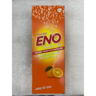 ภาพขนาดย่อของภาพหน้าปกสินค้า(60 ซอง/ 1กล่อง) ENO อีโน รสส้ม แบบซอง 4.3 กรัม GCH ยิืนดีบริการ จากร้าน goodchoiceforhealth บน Shopee