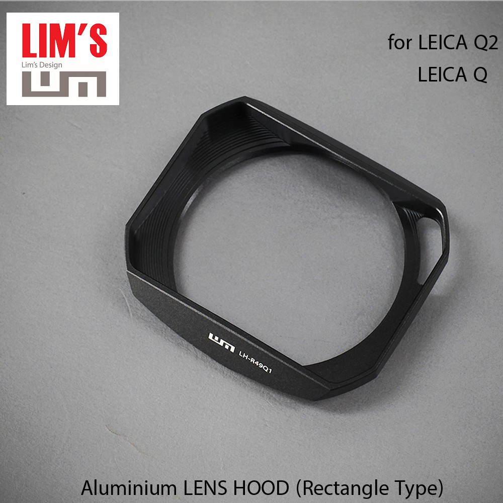LIM'S Aluminium LENS HOOD for Leica Q2 / Q (LHR49Q1) Shopee Thailand