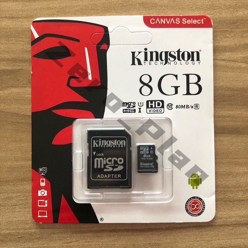 เมมโมรี่การ์ดหน่วยความจำkingston-memory-card-micro-sd-2-4-8-16-32-64-128gb-คิงส์ตัน-เมมโมรี่การ์ด-sd-card