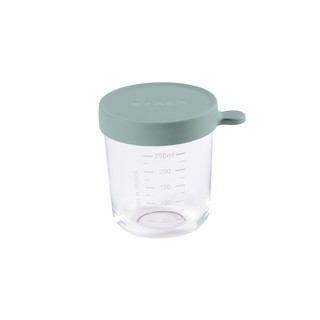Beaba กระปุกแก้ว 250 ml conservative glass jar - EUCALYPTUS GREEN