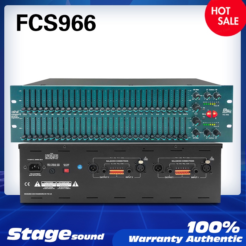 eq-bss-fcs-966-อีควอไลเซอร์-2-x-31-band-2-ชั้น-สไลด์ยาว-31-band-graphic-equalizer-ต่อต้านเสียงหอน