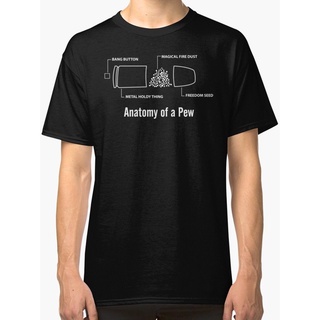 ขายดี ใหม่ 2019 เสื้อยืดลําลอง แขนสั้น พิมพ์ลาย Anatomy of A Pew สีดํา แฟชั่นฤดูร้อน สําหรับผู้ชายสามารถปรับแต่งได้