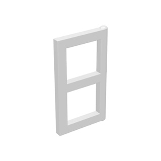 Lego part (ชิ้นส่วนเลโก้) No.3854 Pane for Window 1 x 2 x 3