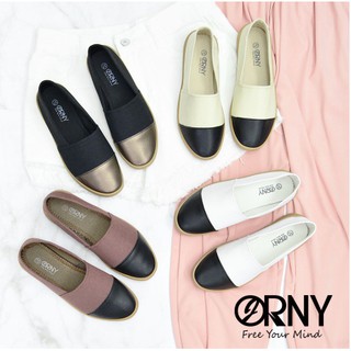 ภาพหน้าปกสินค้า[No.OY88]  Defect Sale!! ⭐️ มีตำหนิ ORNY(ออร์นี่) x Espadrilles รองเท้าผ้าใบ พื้นยางไม่ลื่น เดินสบายมาก ที่เกี่ยวข้อง