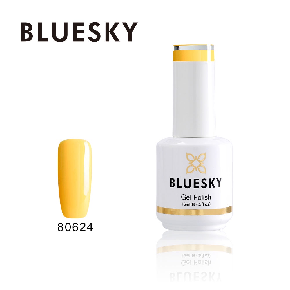 สีเจล-bluesky-gel-polish-80624-สีเหลือง