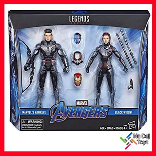 Marvel Legends Hawkeye &amp; Blackwidow Quantum Suit 6" มาร์เวล เลเจนด์ ฮอว์คอาย &amp; แบล็ควิโดว์ ขนาด 6 นิ้ว ฟิกเกอร์