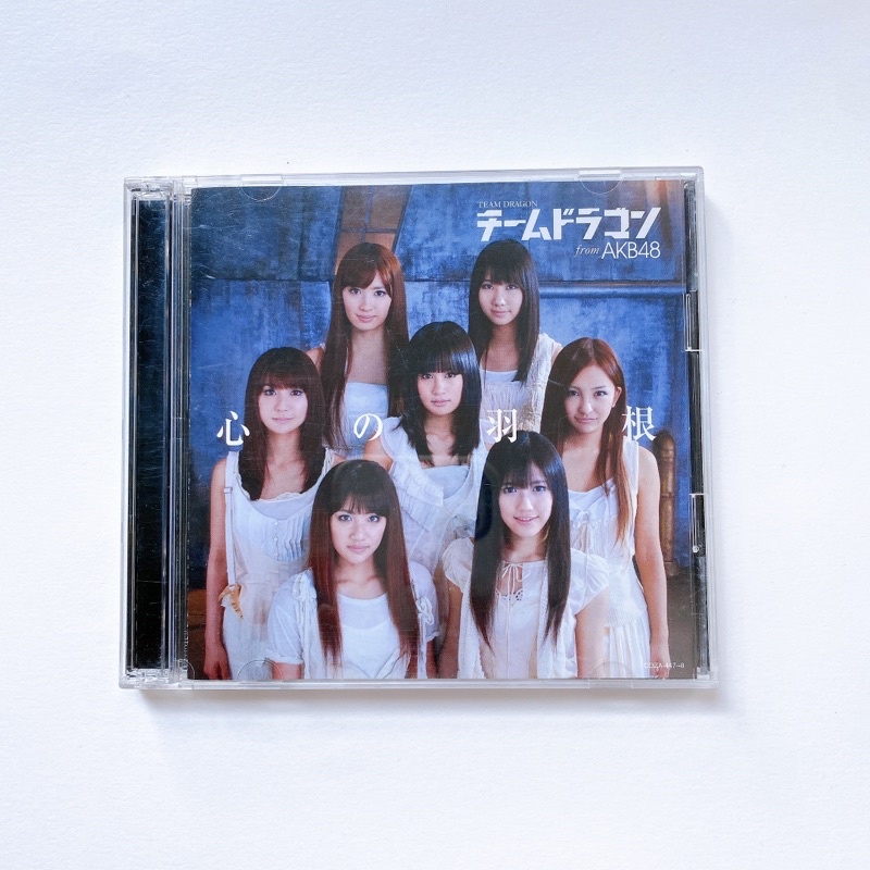 akb48-cd-dvd-akb48-team-dragon-single-kokoro-no-hane-แผ่นแกะแล้วไม่มีโอบิ