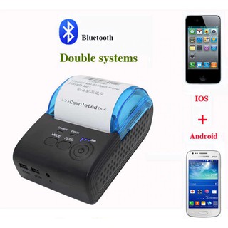 ภาพหน้าปกสินค้าMini Portable 58mm Bluetooth Android 4.0 Thermal POS Printer 58 MM เครื่องพิมพ์ใบเสร็จแบบพกพา🔥 ที่เกี่ยวข้อง