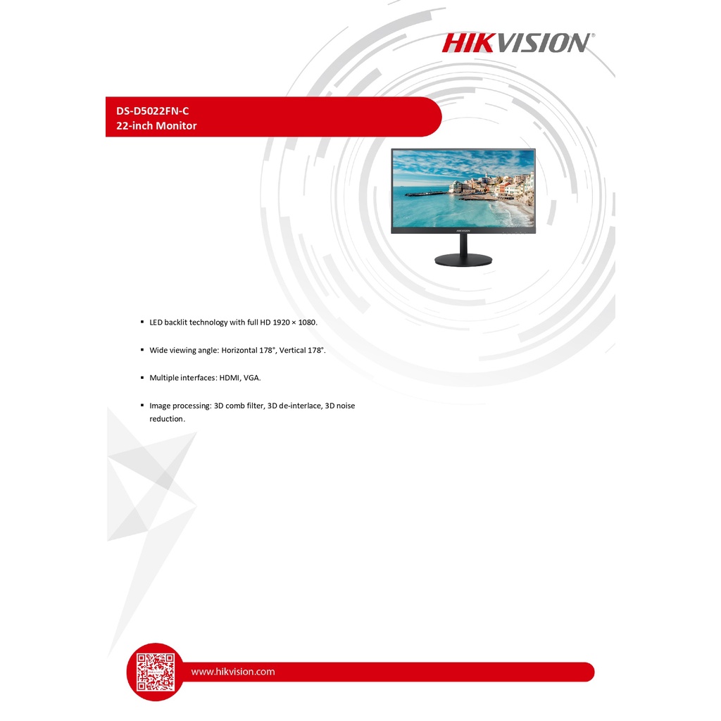 hikvision-monitor-จอคอมมอนิเตอร์-รุ่น-ds-d5022fn-c-ขนาด-21-5-นิ้ว