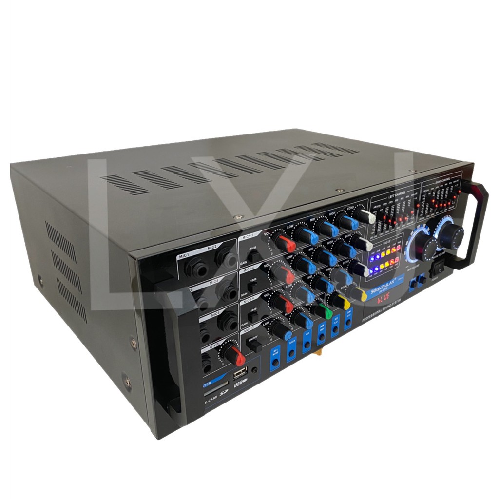 SOUND MILAN AV-3318K เครื่องขยายเสียง POWER AMPLIFIER เพาเวอร์แอมป์ขยาย ...