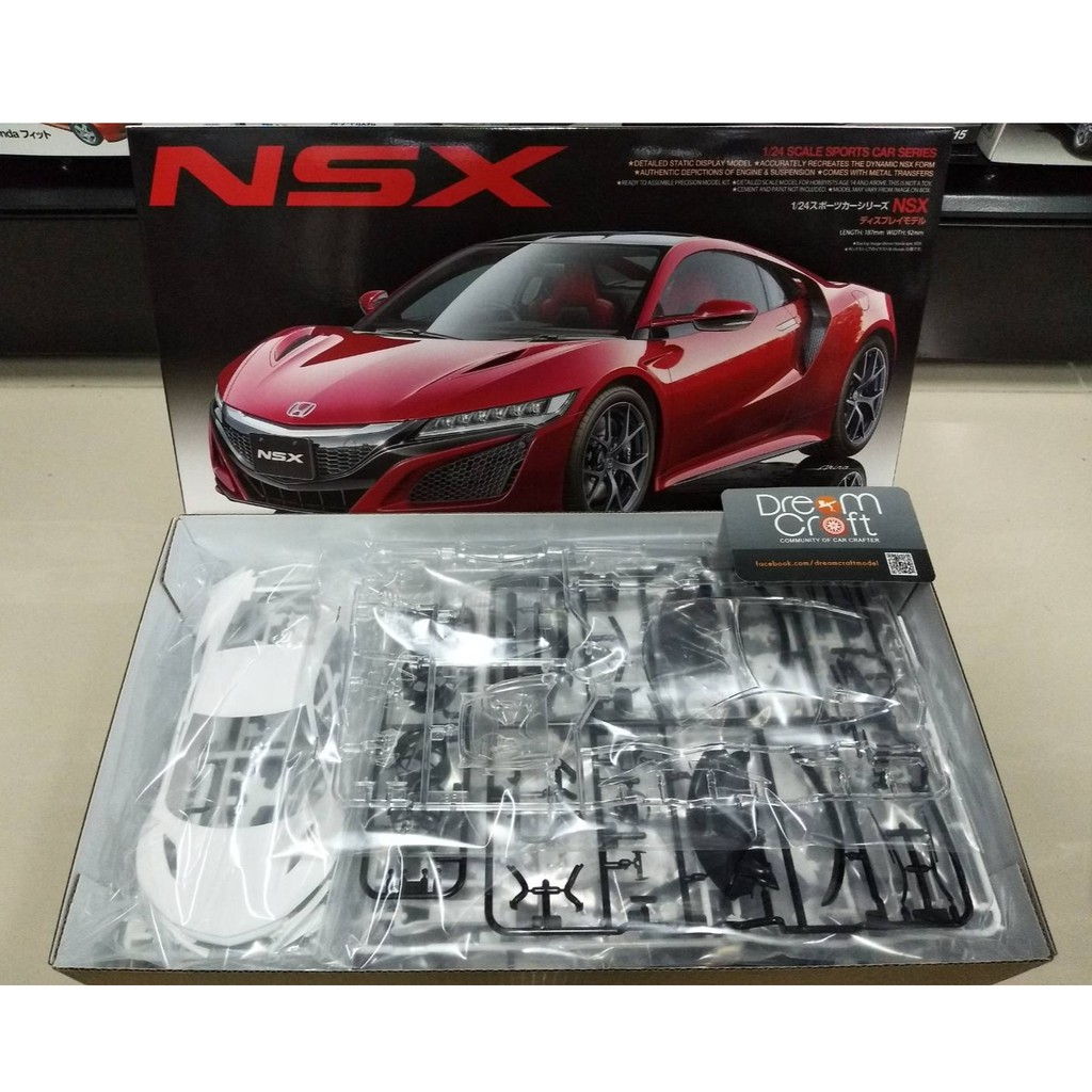 tamiya-1-24-nsx-โมเดลรถยนต์-model-dreamcraft