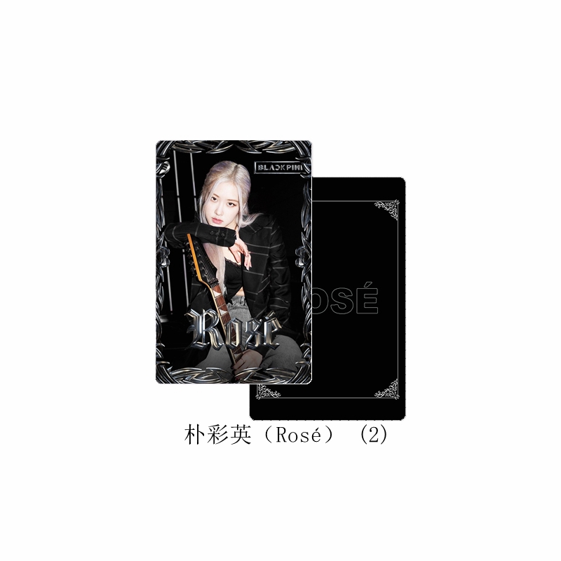 ภาพหน้าปกสินค้าโฟโต้การ์ด PVC ลาย Kpop BLACKPINK จากร้าน nanhua.th บน Shopee