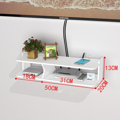 ชั้นเก็บเราเตอร์-ติดผนัง-ชั้นวางของผนัง-ไม่ต้องเจาะ