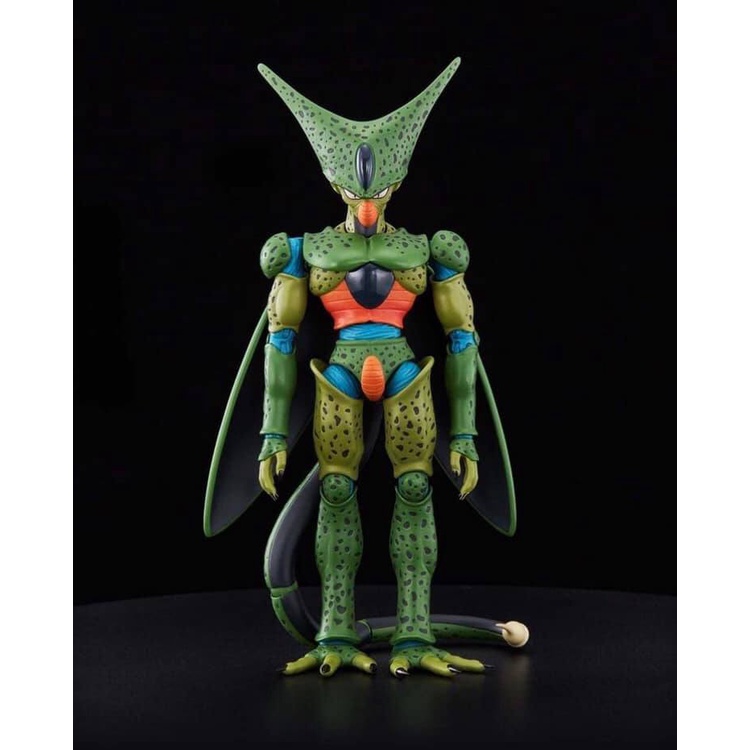 ของแท้-bandai-s-h-figuarts-dragon-ball-z-cell-1st-form-โมเดล-ฟิกเกอร์-ดราก้อนบอล-แซด-เซล-ร่างแรก